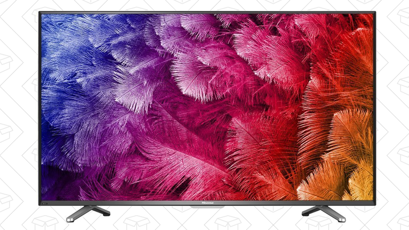 Hisense 50" 4K Smart TV, $500